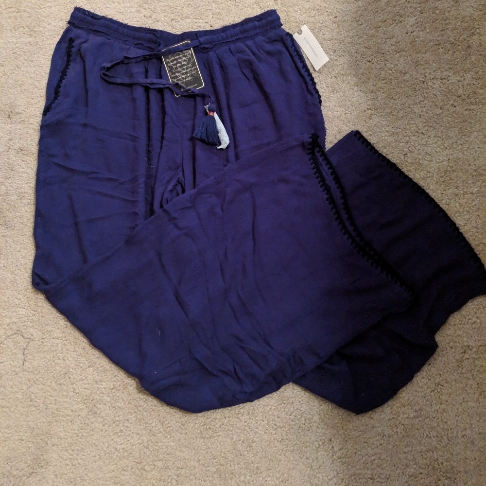 NWT Jach’s Girlfriend High Rise Tassle Pants